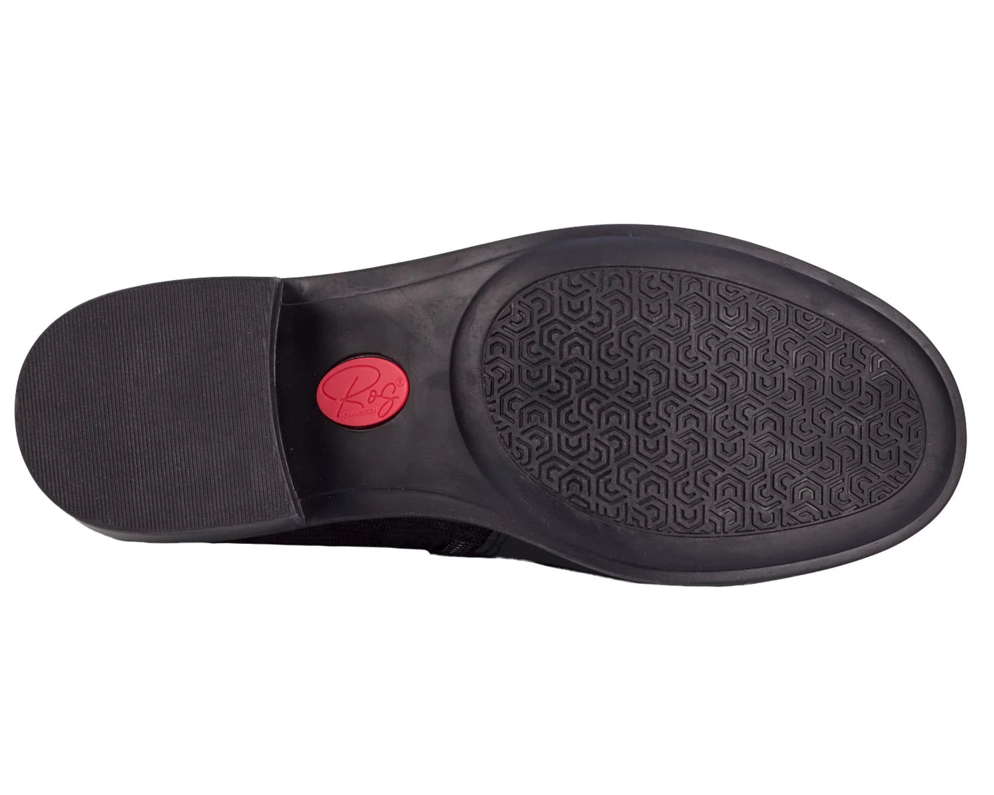 Delia::Black Nappa/Patent Lizard Print