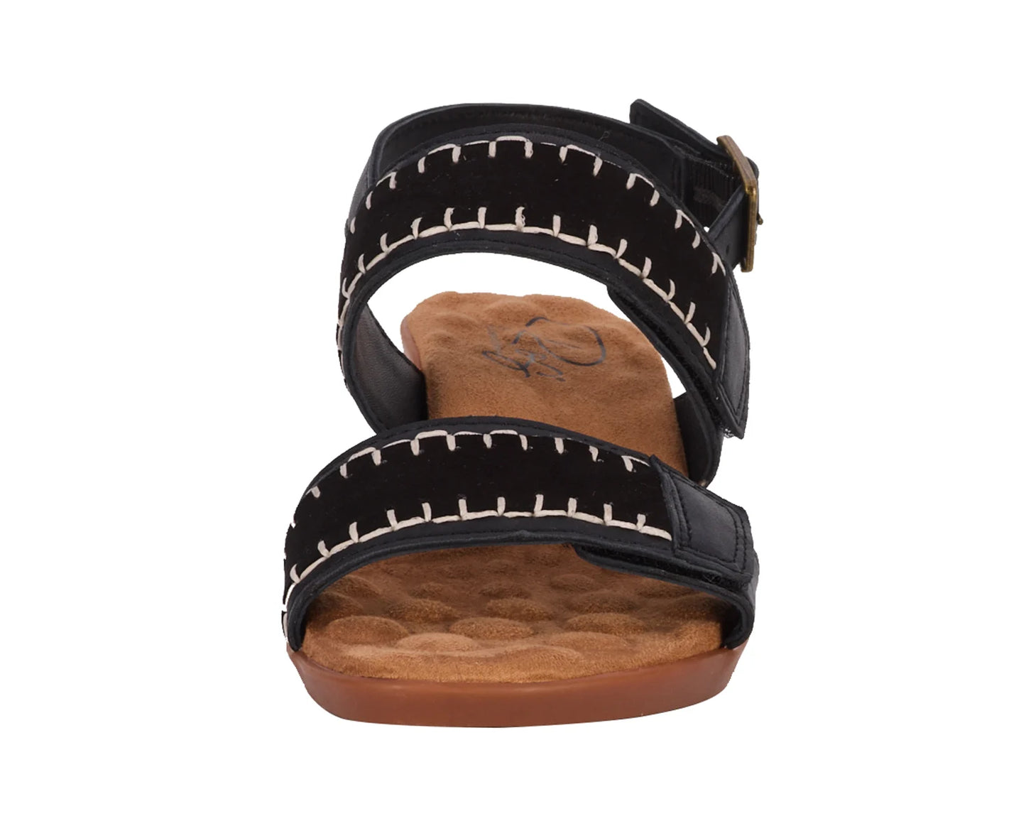 Kateri::Black Leather/Suede
