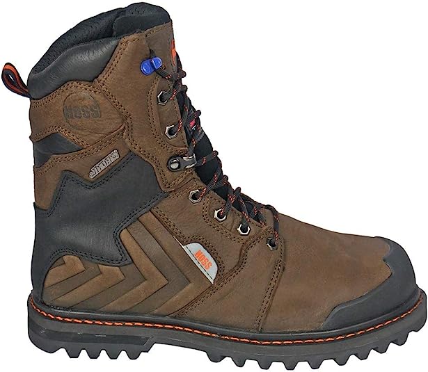 Bronc 8" Soft Toe::Brown