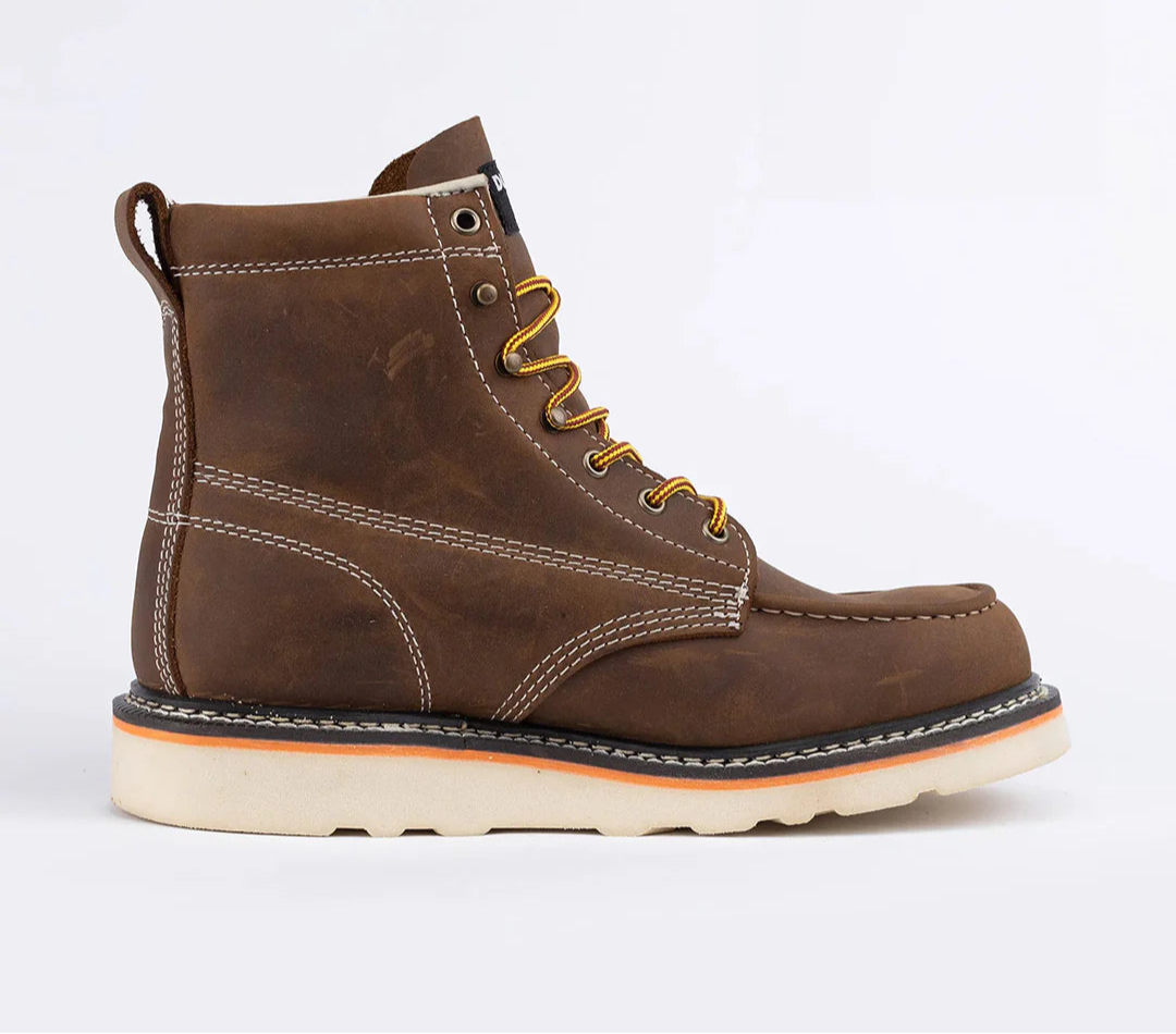 Buckhannon 6" Soft Toe 1620::Bighorn Crazy Brown