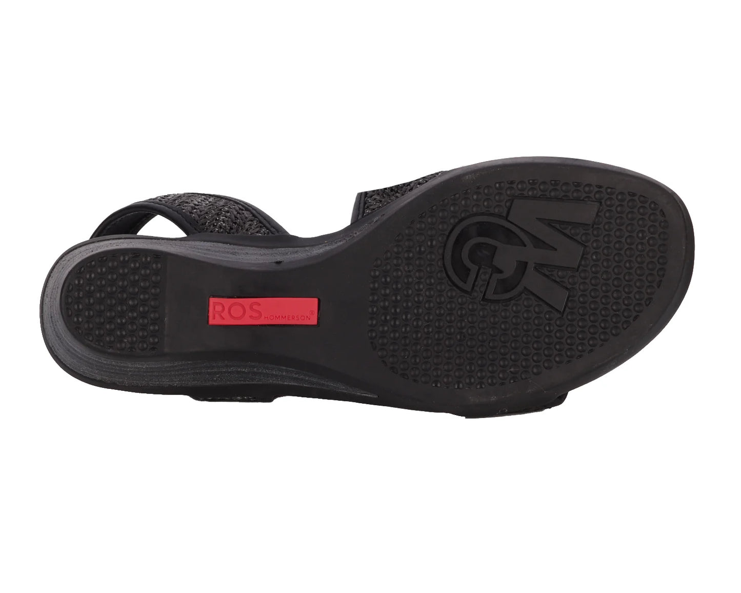 Kimmi::Black Raffia/Leather