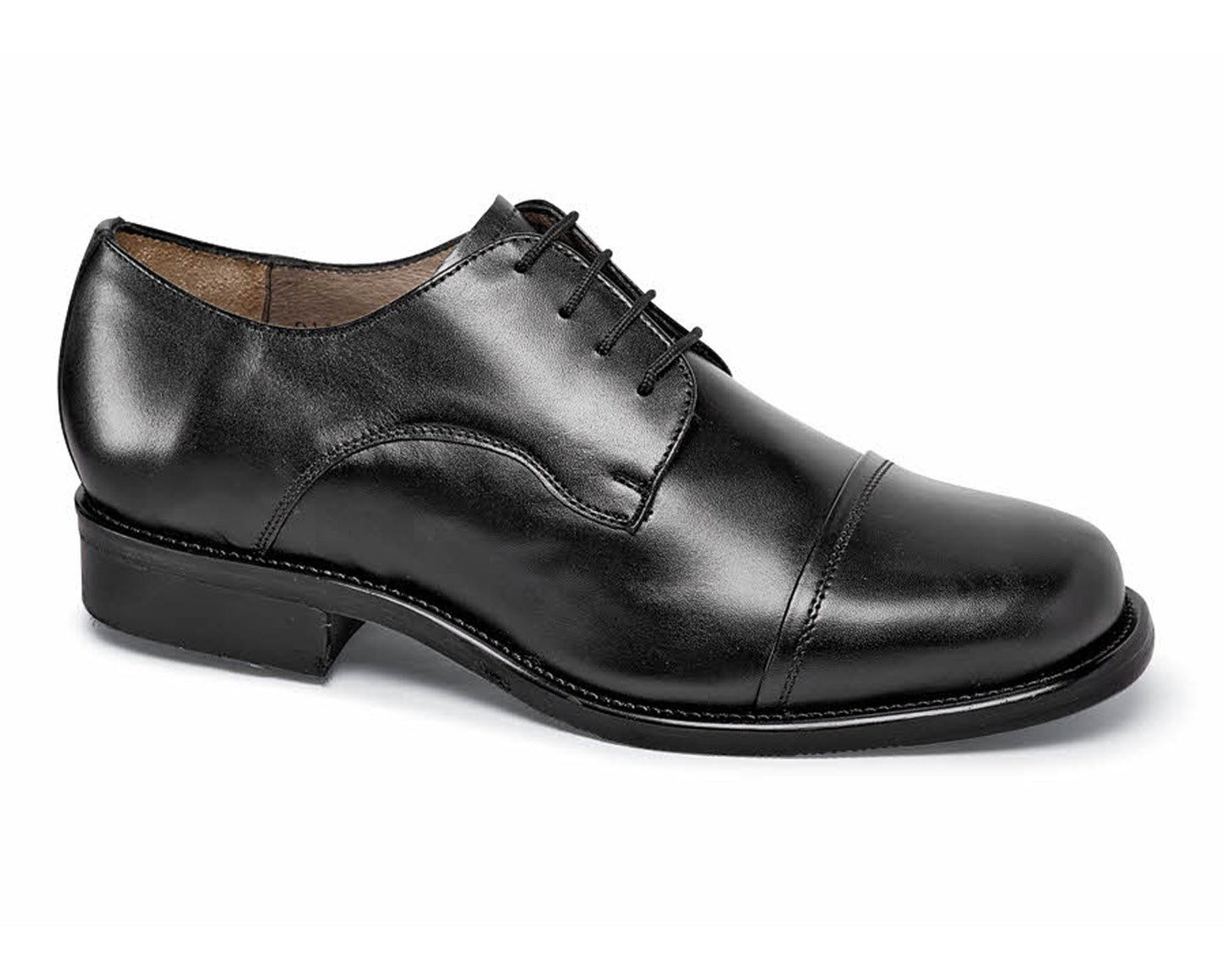 Cap-Toe Oxford::Black