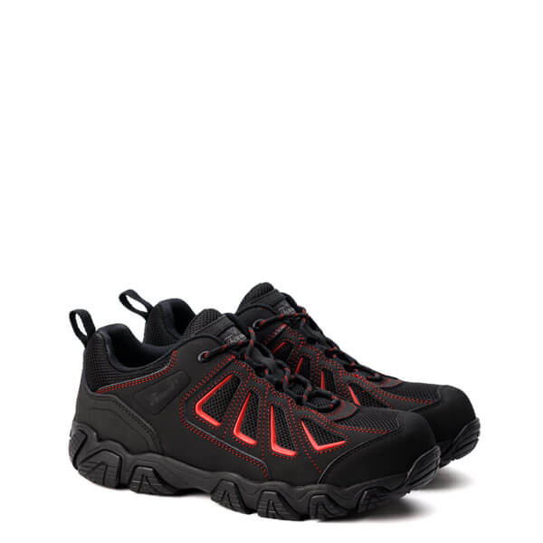 Crosstrex Breathable SD Safety Toe 804-6001::Red/Black