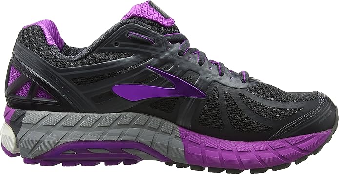 Brooks Women s Ariel 16 Anthracite Purple Cactus Flower Primer Grey Pilcher s Shoes