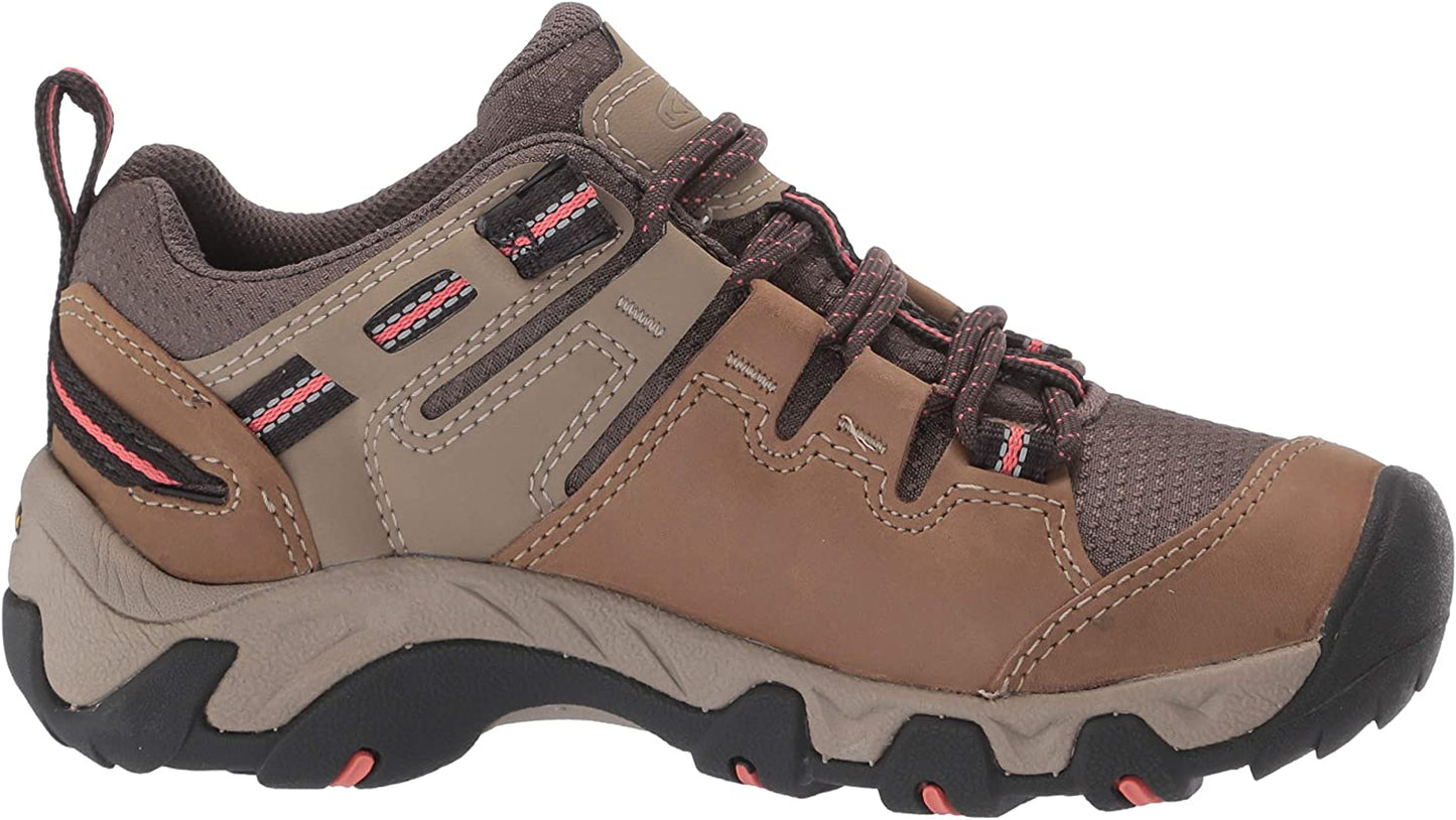 Steens Waterproof::Timberwolf/Coral