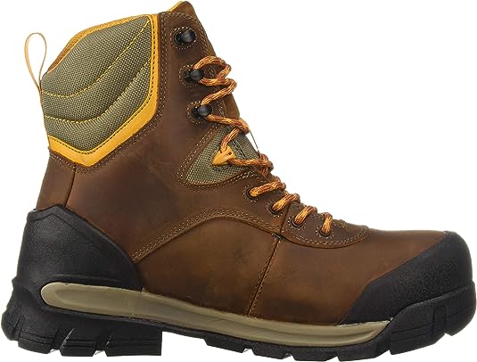 Bedrock 8" Soft Toe::Brown Multi