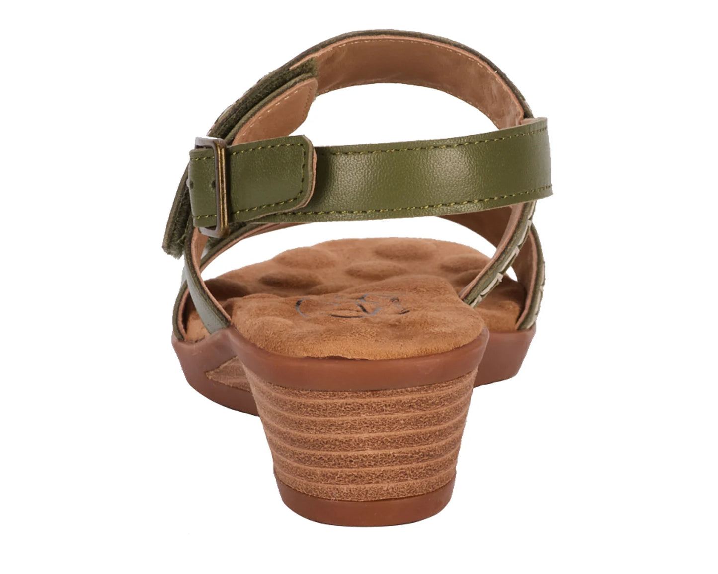 Kateri::Olive Leather/Suede