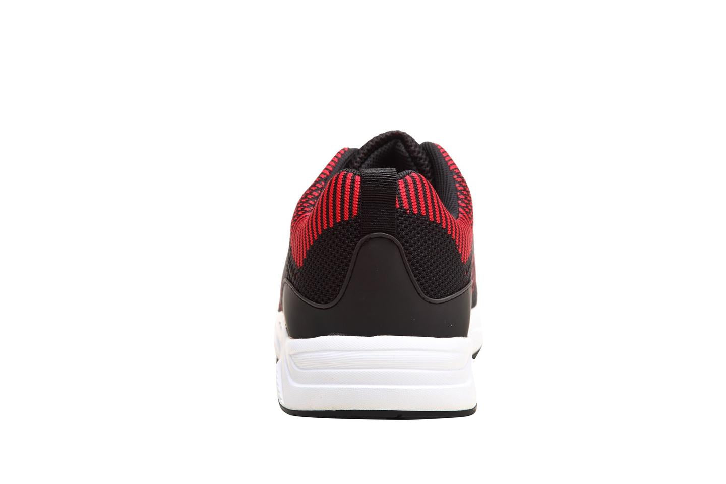 9712 FITec Knitted Walking Shoe::Black/Red