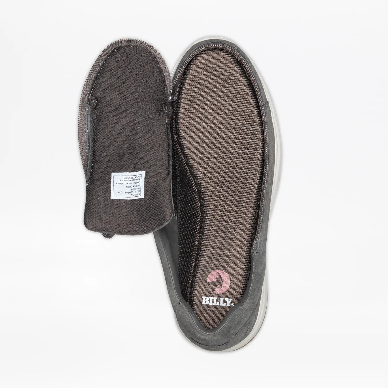 Comfort Low::Grey Suede
