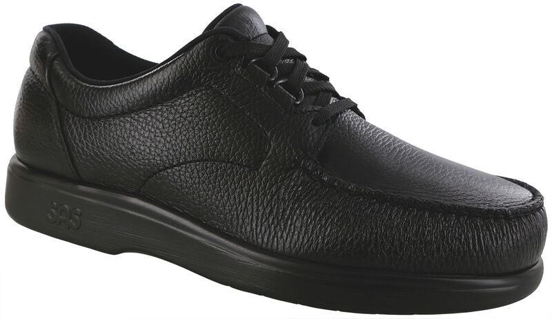 SAS  Bout Time Men\'s Comfort Tumbled Black Leather Shoe Size 7.5 M - NIB Men main image 4