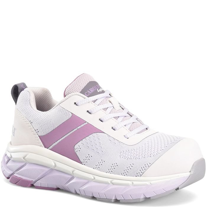 Azalea CA1945 Safety Toe::Purple/White