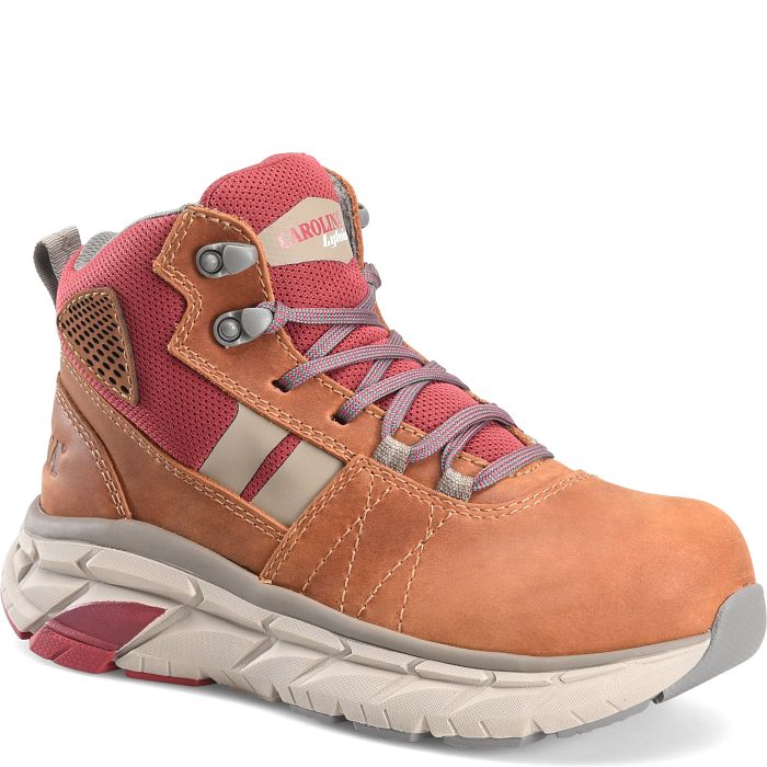 Azalea Mid CA1950 Safety Toe::Brown
