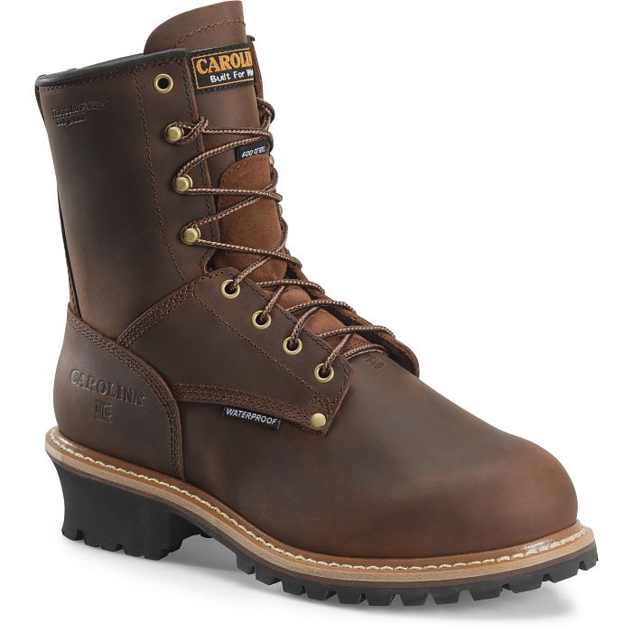 Elm Logger Internal Met Guard CA7821 Insulated Safety Toe::Brown