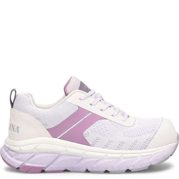 Azalea CA1945 Safety Toe::Purple/White