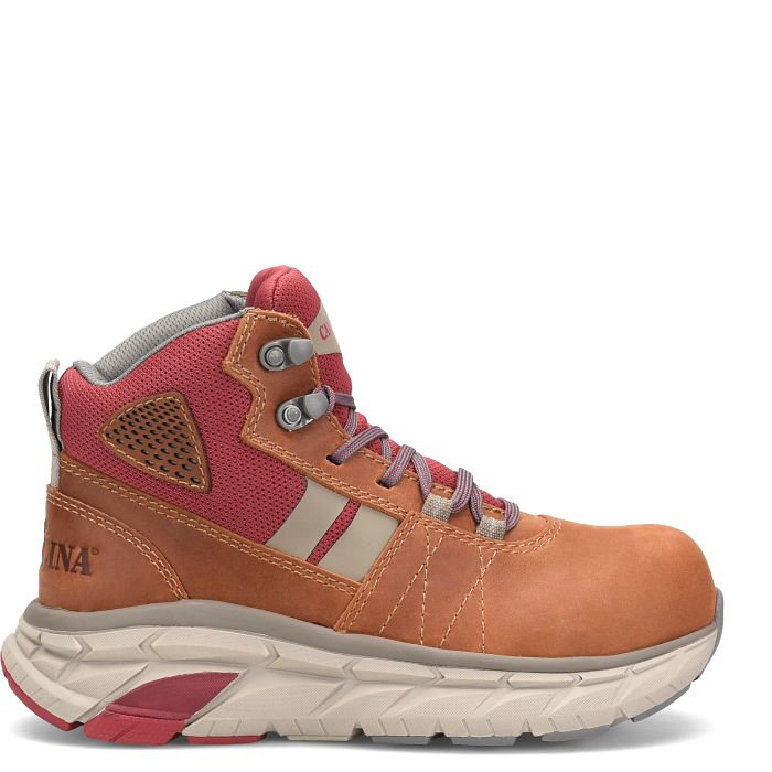 Azalea Mid CA1950 Safety Toe::Brown
