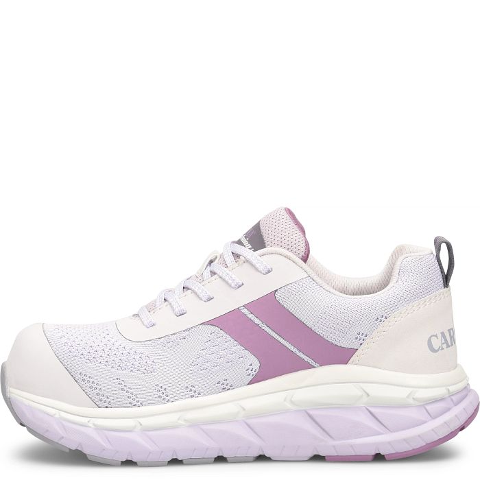Azalea CA1945 Safety Toe::Purple/White