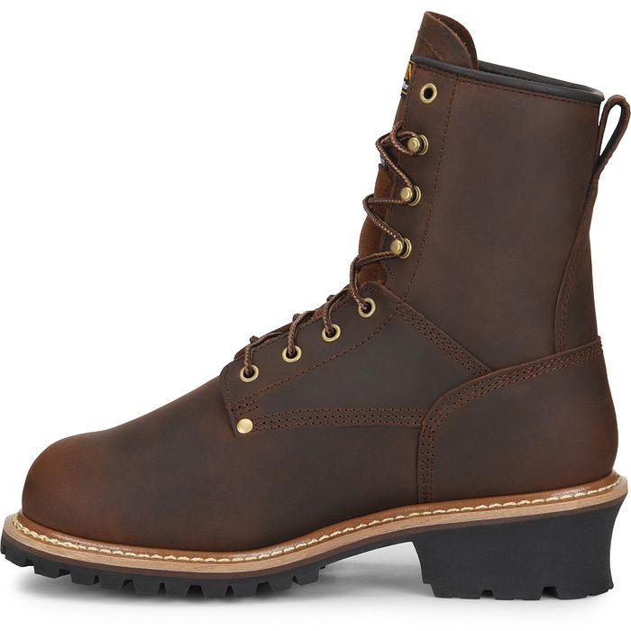 Elm Logger Internal Met Guard CA7821 Insulated Safety Toe::Brown