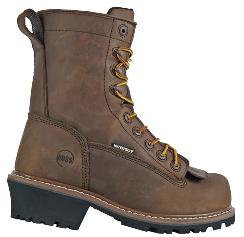 Cross Cut Logger Safety Toe::Brown