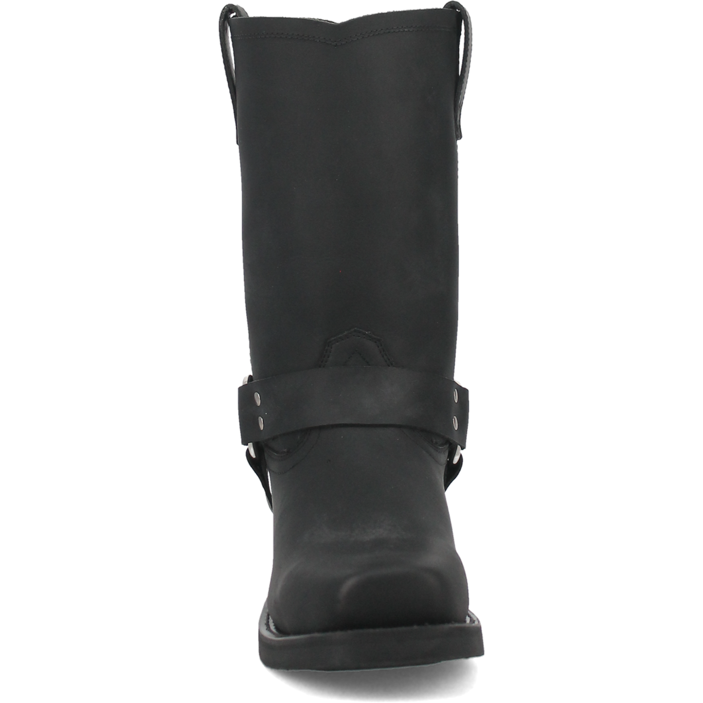 Dean Leather Harness Boot::Black