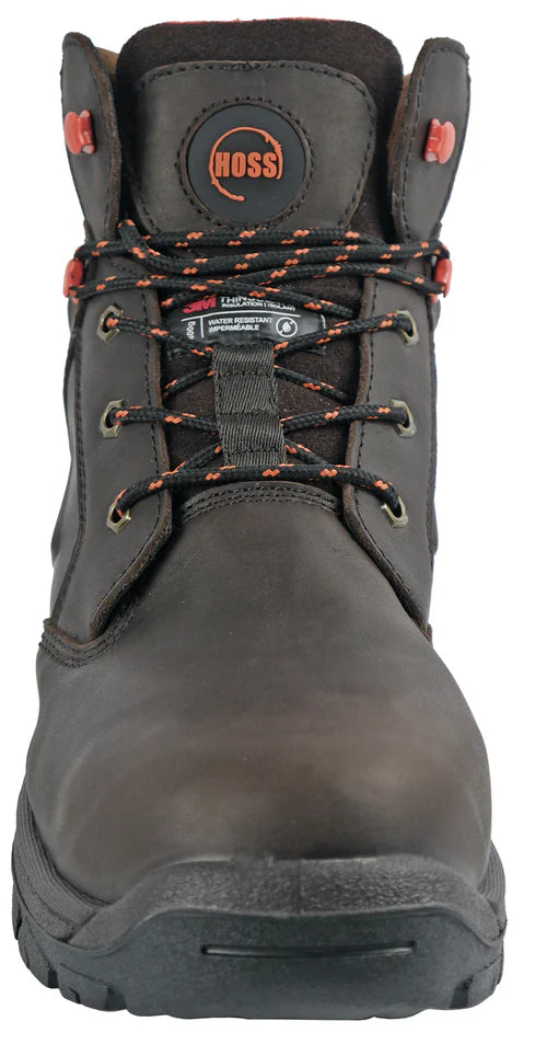Hudson Insulated Safety Toe::Brown