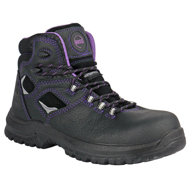 Lacy Safety Toe::Black