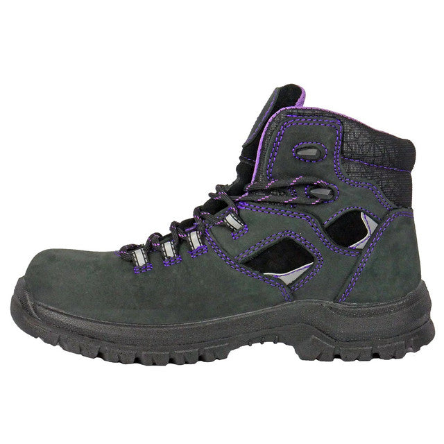 Lacy Safety Toe::Black