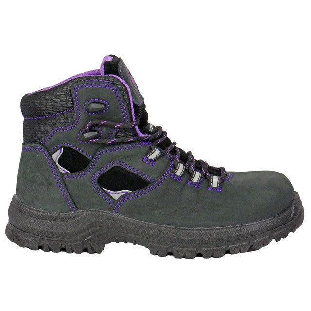 Lacy Safety Toe::Black