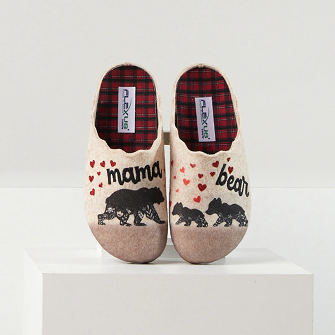 Mamabear Slippers::Sand