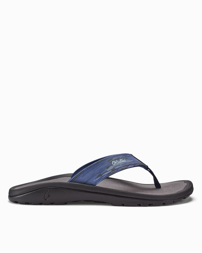NEW OLUKAI men\'s ohana sandals in trench blue / trench blue Ohana - Trench Blue / Trench Blue | OluKai main image 4