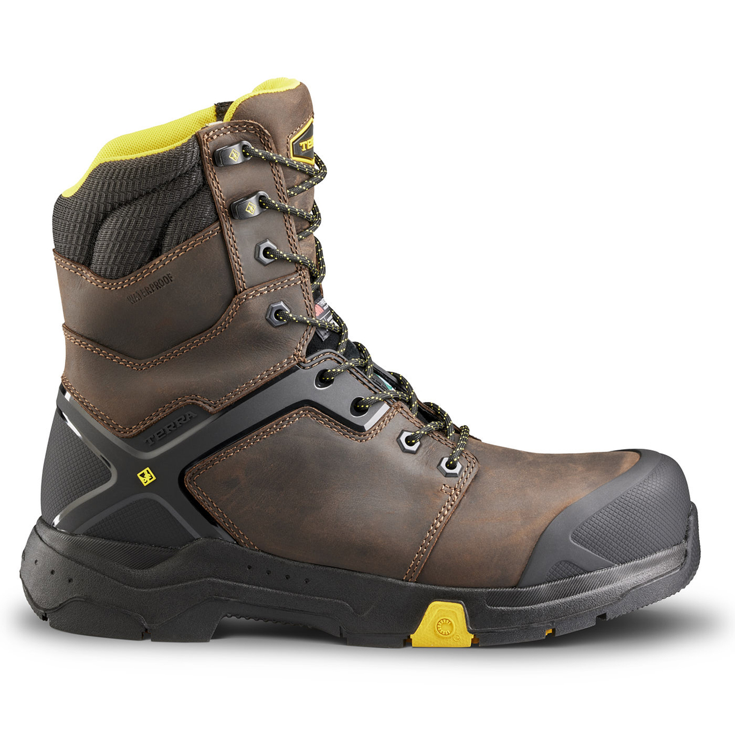Carbine 8" Safety Toe::Brown