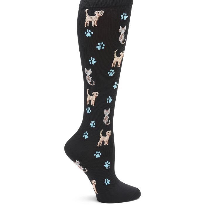 Compression Sock 12-14 mm/Hg Wide Calf::Pets N Paws