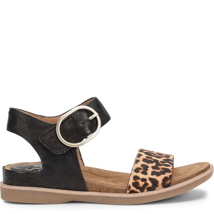 Bali::Black/Leopard Tan