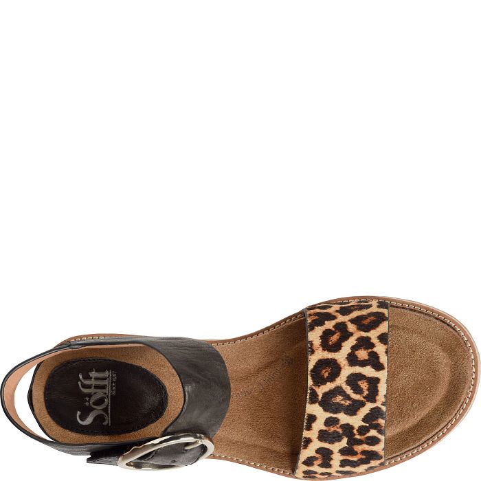 Bali::Black/Leopard Tan