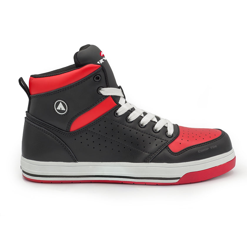 Arena Safety Toe::Black/Red