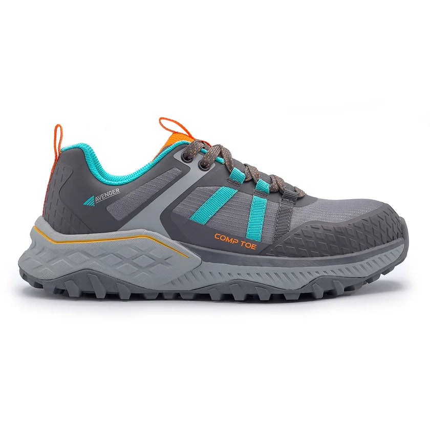 Aero Trail CT A1251 Safety Toe::Grey/Teal