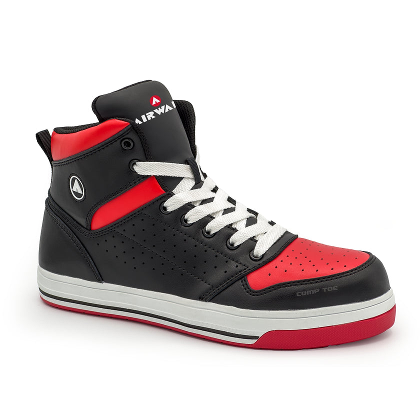 Arena Safety Toe::Black/Red