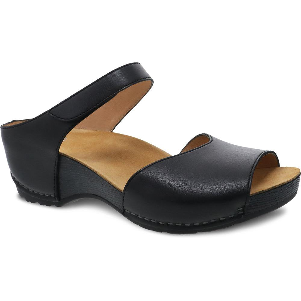 Tracy::Black Burnished Calf