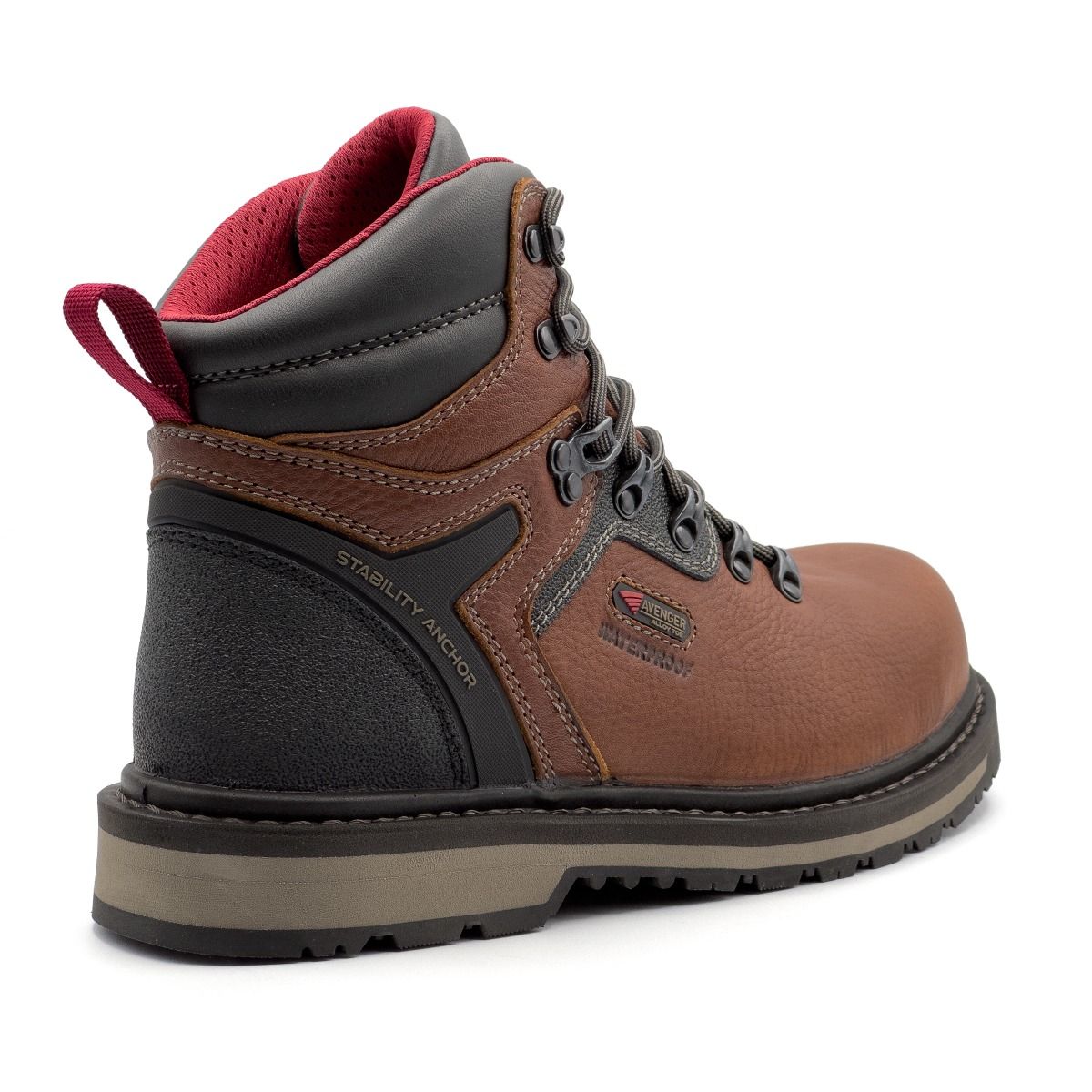 Blacksmith 6" A8815 Safety Toe::Medium Brown