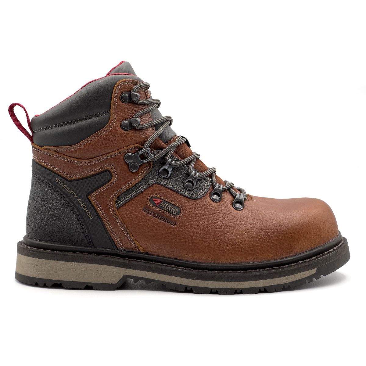 Blacksmith 6" A8815 Safety Toe::Medium Brown