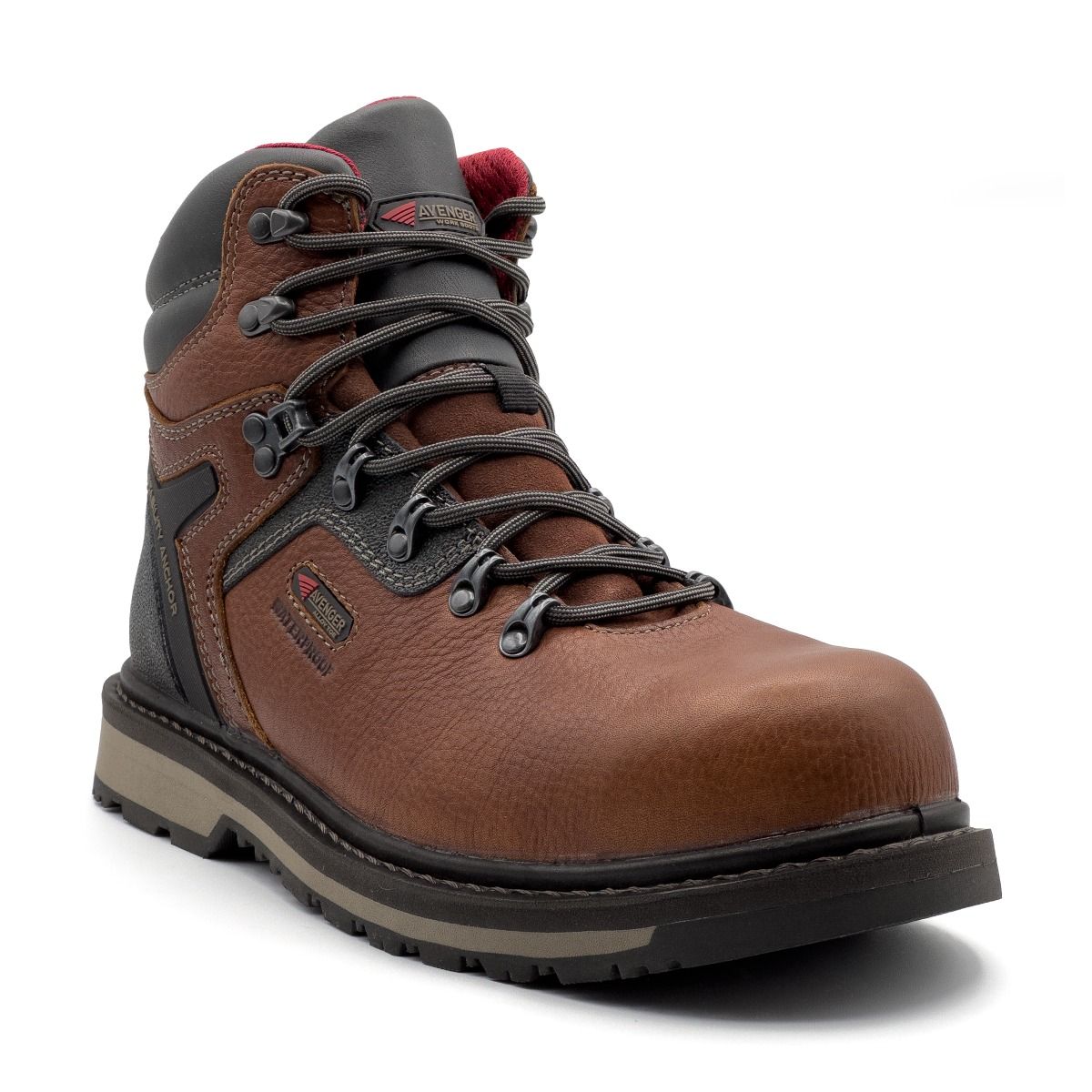 Blacksmith 6" A8815 Safety Toe::Medium Brown