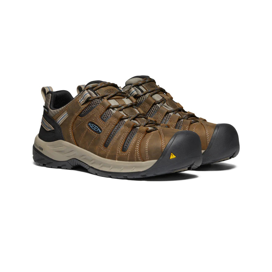 Flint II Waterproof Safety Toe::Cascade Brown/Orion Blue