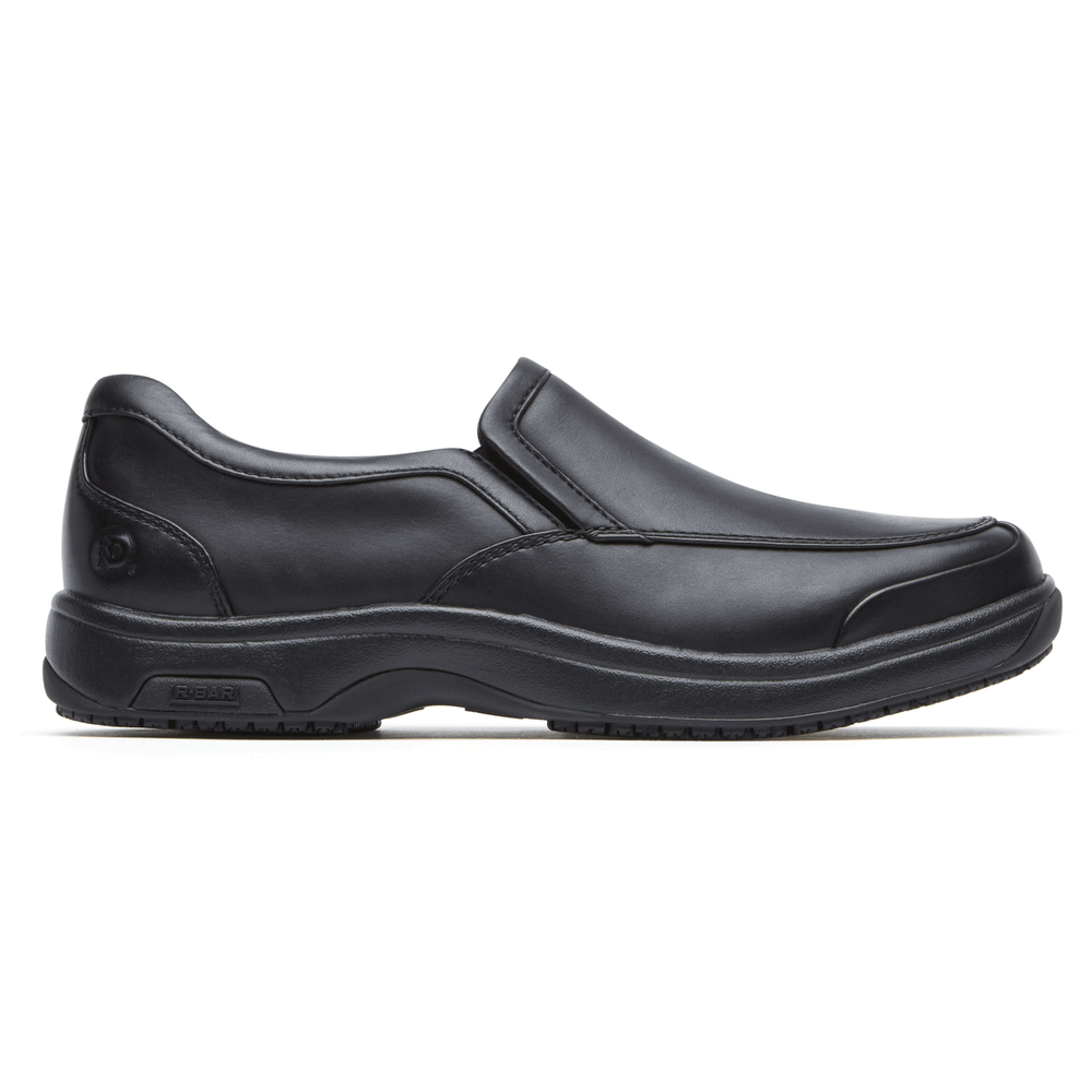 Battery Park Service Slip Resistant Soft Toe::Black