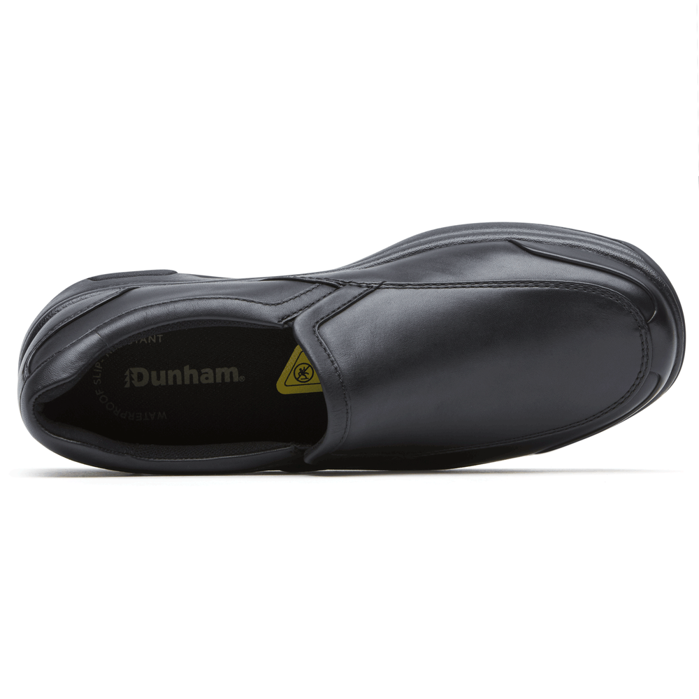 Battery Park Service Slip Resistant Soft Toe::Black