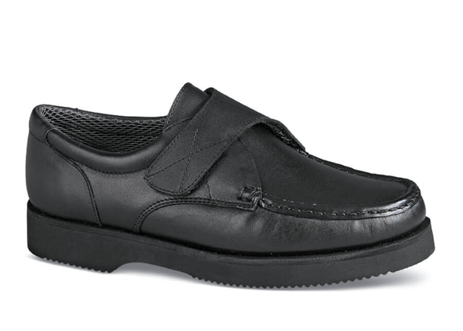 Strap Moccasin::Black