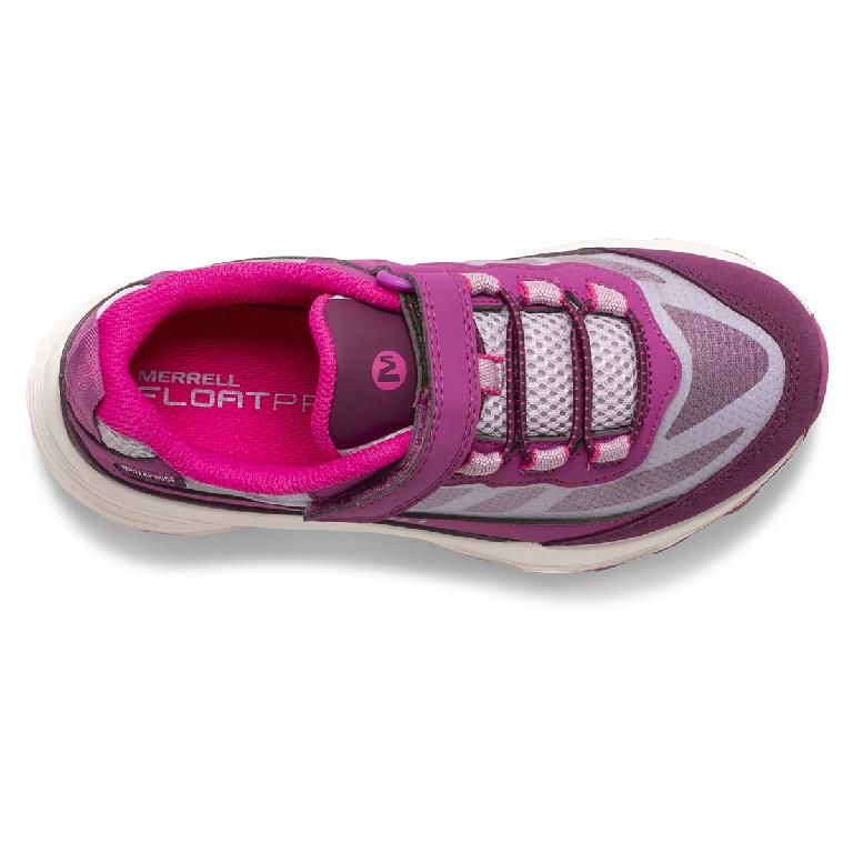 Moab Speed Kids Low::Grey/Berry