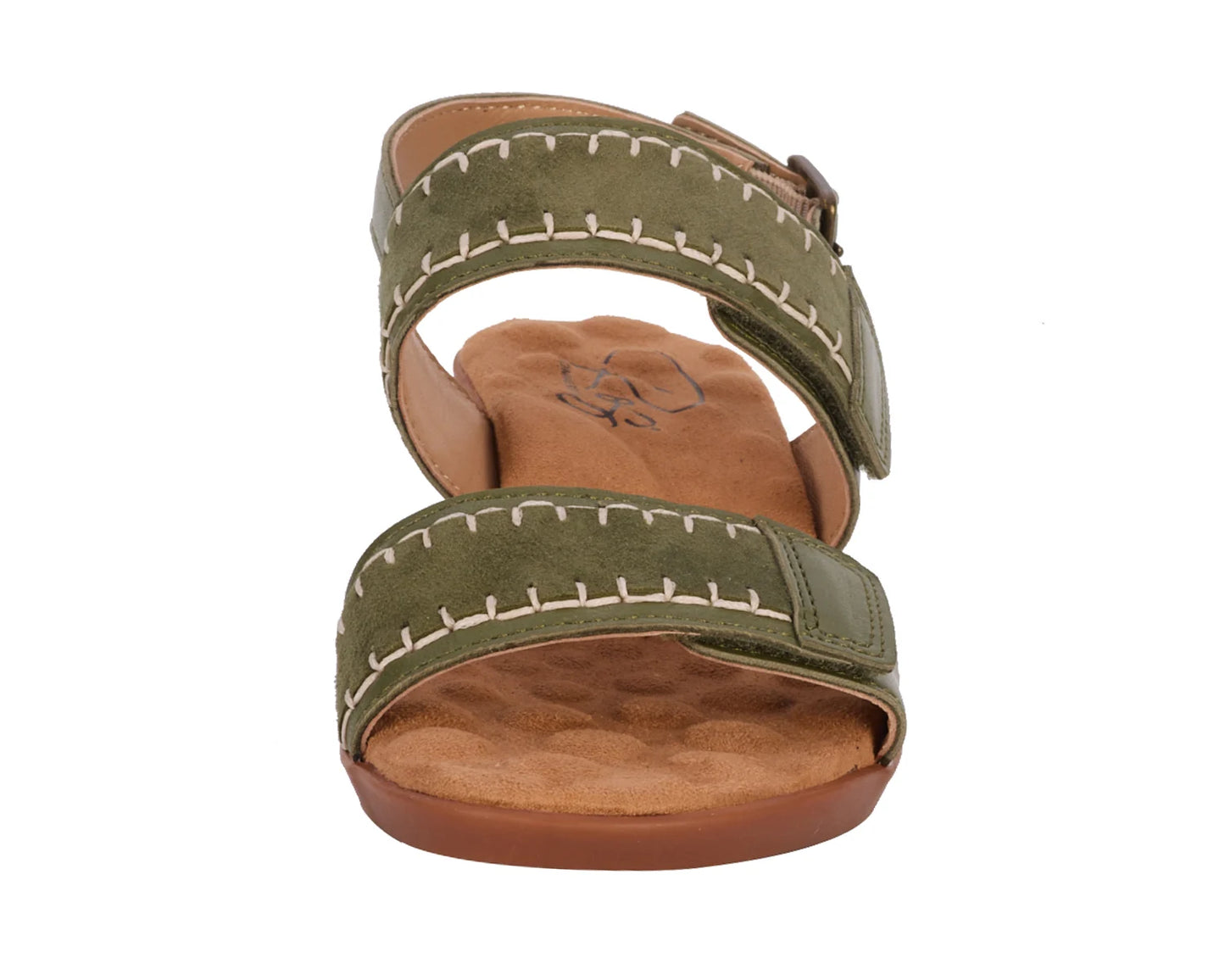 Kateri::Olive Leather/Suede