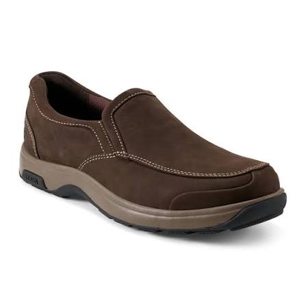Battery Park Service Slip Resistant Soft Toe::Brown