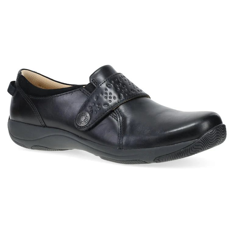 Sallie::Black Waxy Burnished