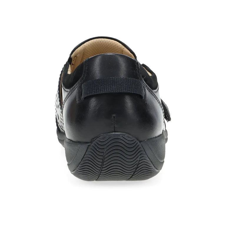 Sallie::Black Waxy Burnished