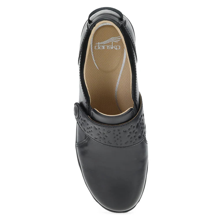 Sallie::Black Waxy Burnished